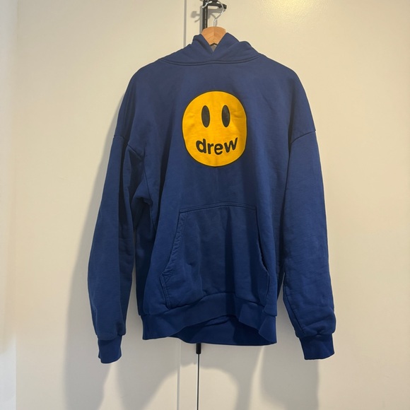 Authentic Drew House Unisex Blue Hoodie Size S - Picture 2 of 5